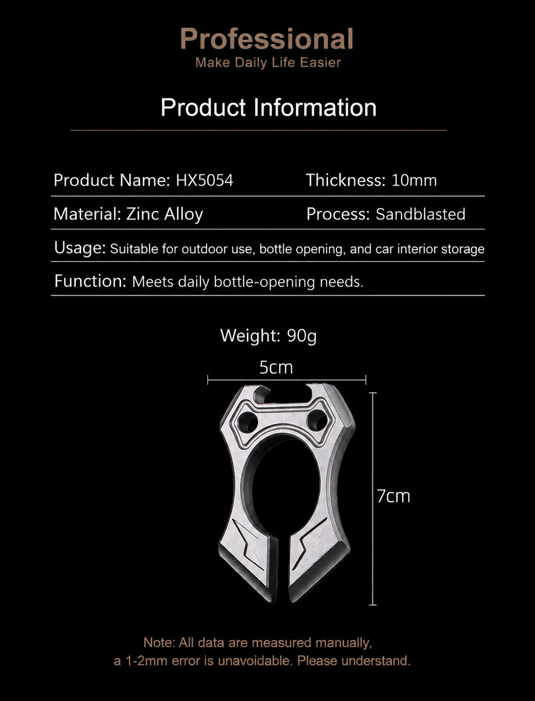Outdoor Portable Accessories Portable Mini Bottle Opener Car Window Breaker