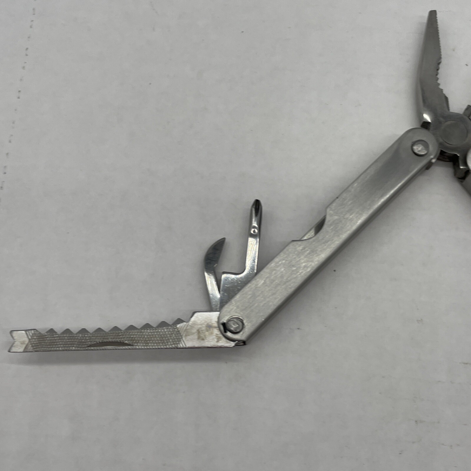 Texsport Multi Functional Folding Tool With Brown Holder