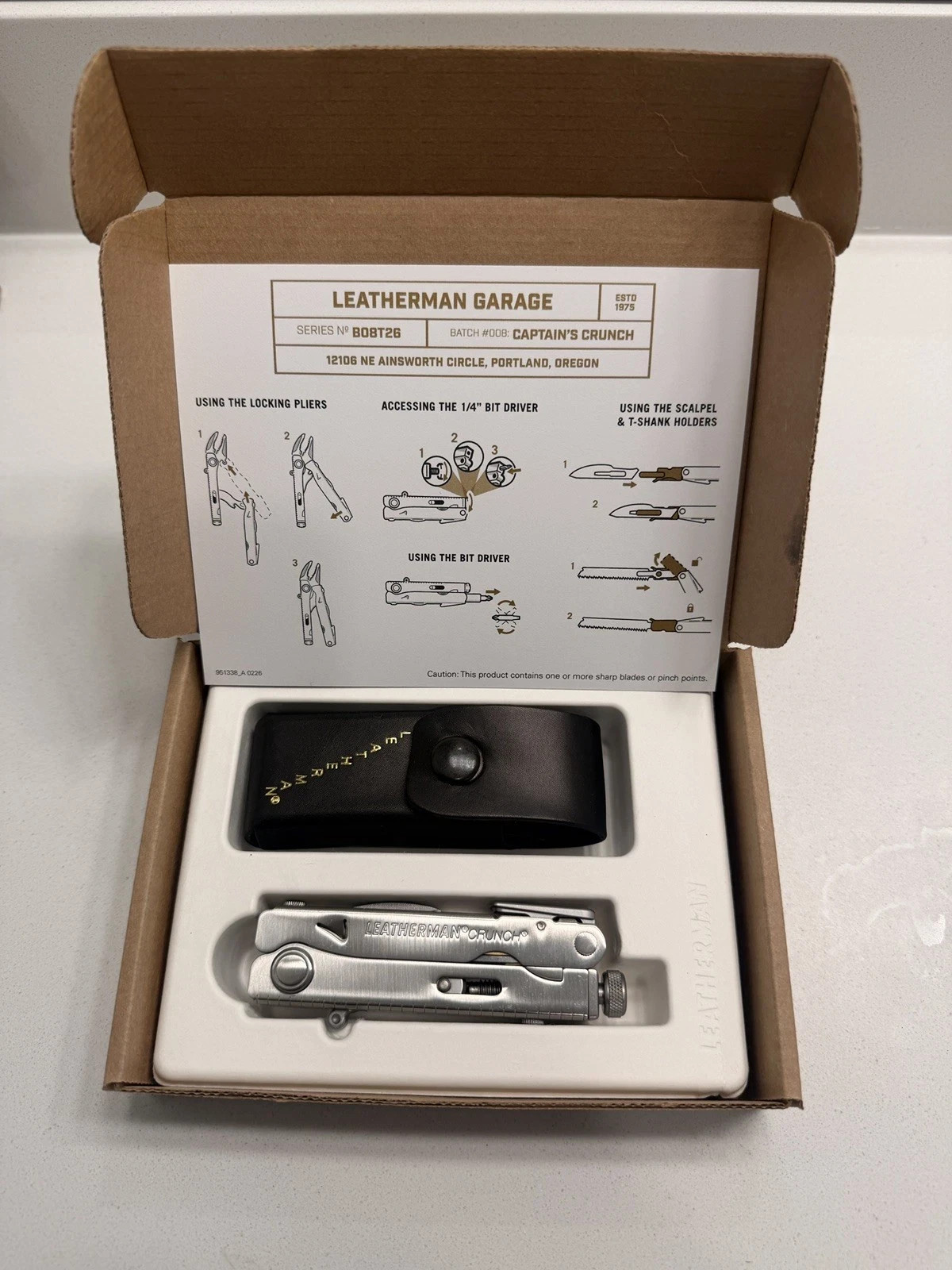 Leatherman Garage Batch #008 Final Edition Captain’s Crunch
