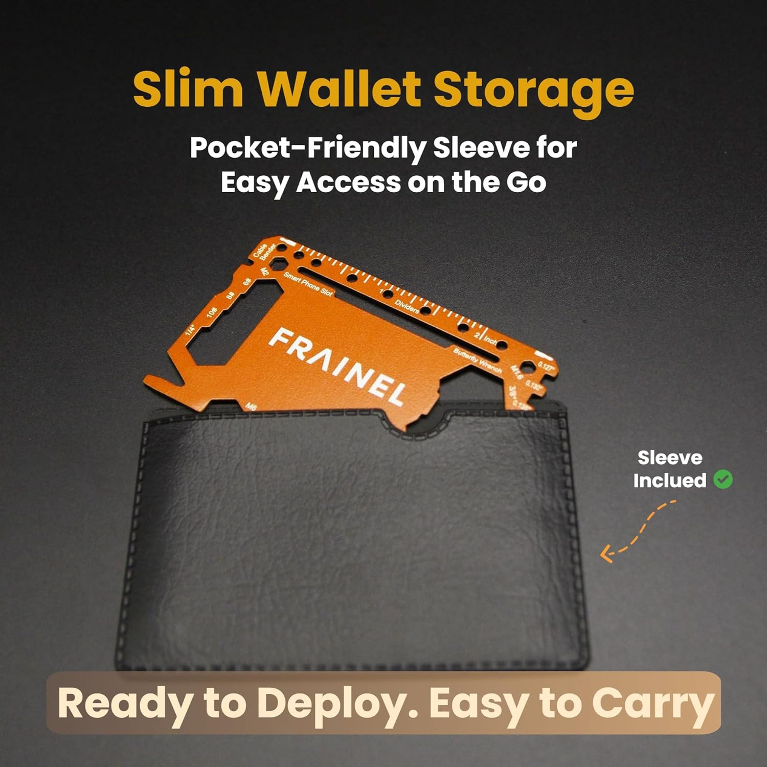 43-In-1 Multi-Tool Card Knife – Portable Stainless Steel Credit Card Tool with B