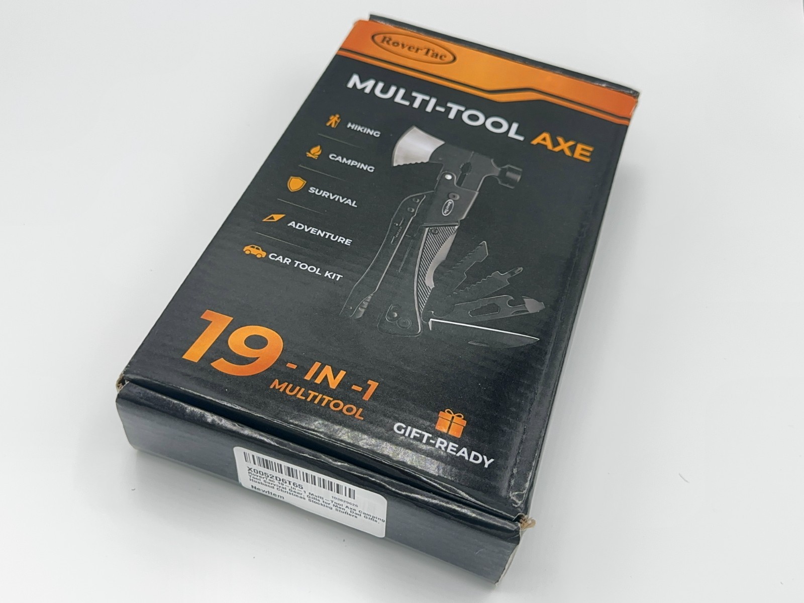19-in-1 Multitool Axe and nylon sheath- New in box
