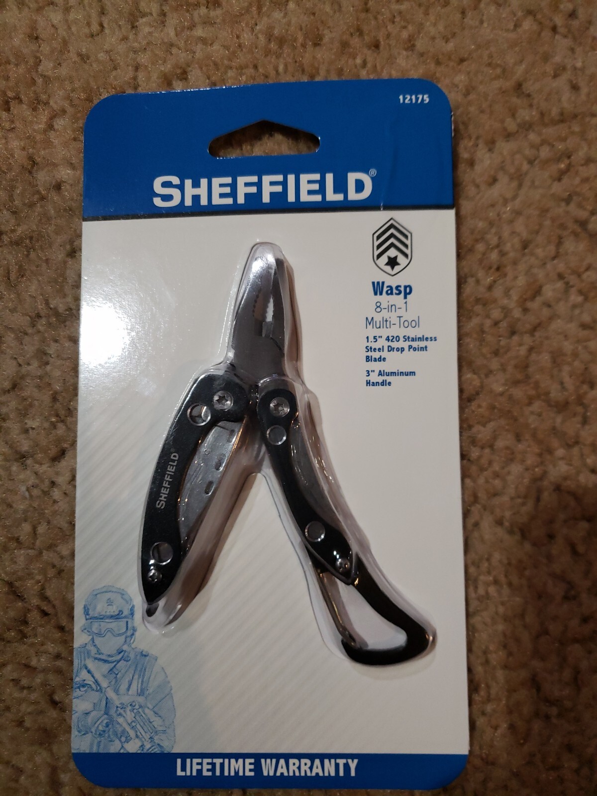 New Sheffield Wasp 8-1 Multi-Tool