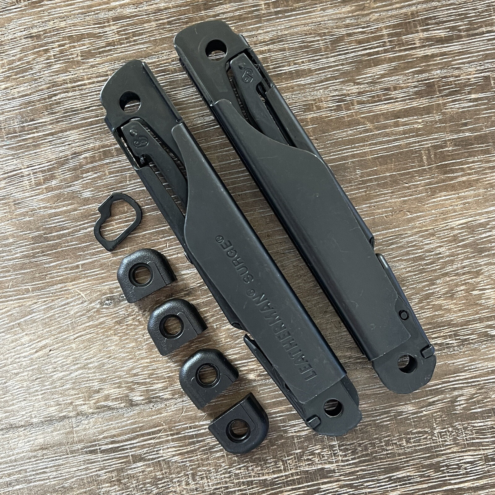 Leatherman Surge Black Parts Replacement oxide Surge Frame Surge Scales (empty)