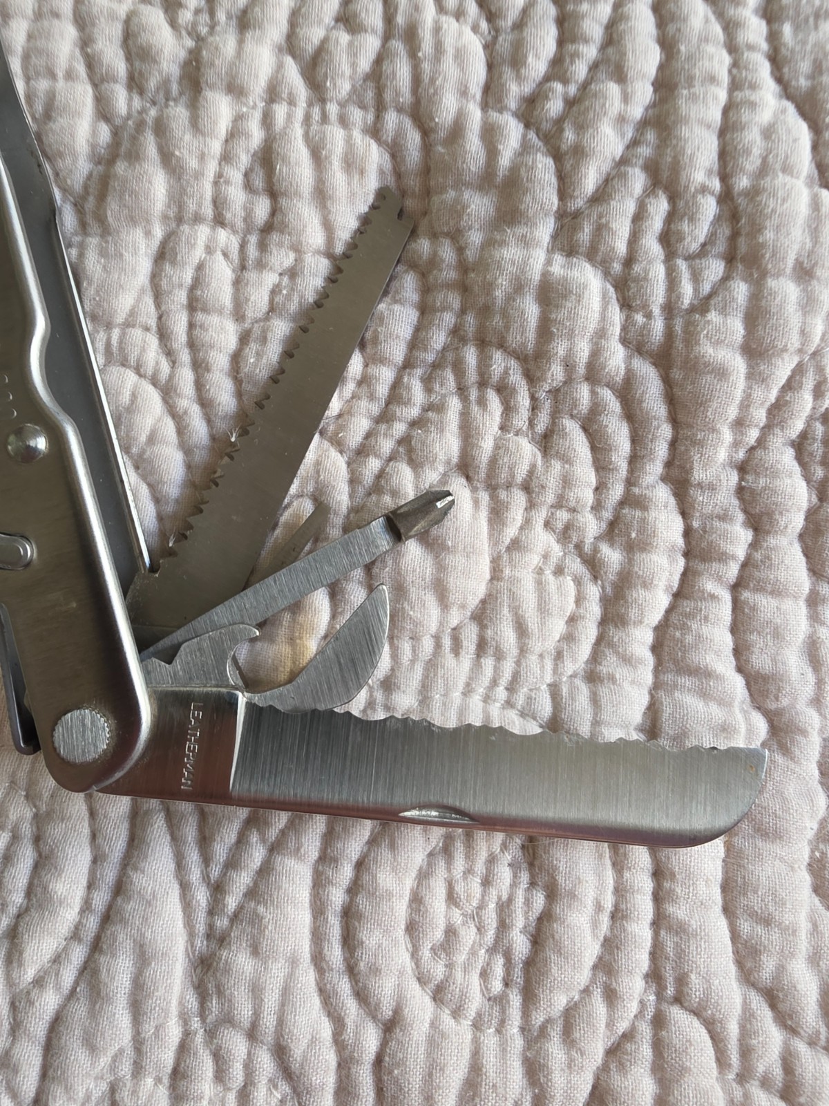 Leatherman Supertool 200 w/Leather Sheath Discontinue Retired Great condition