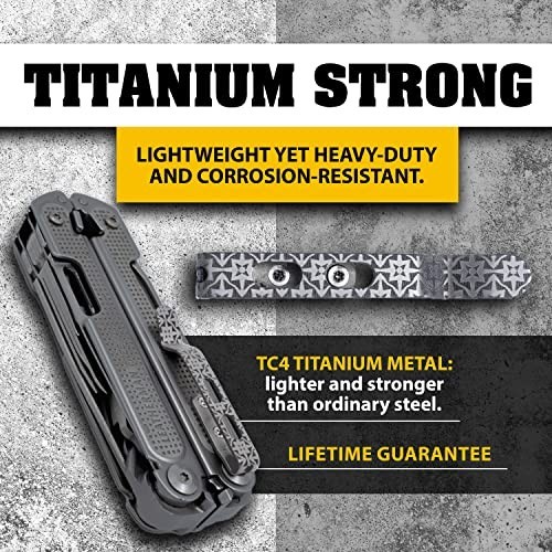 Pocket Clip for Leatherman Multi-Tools – Titanium TC4, Matte Finish, 5 Designs