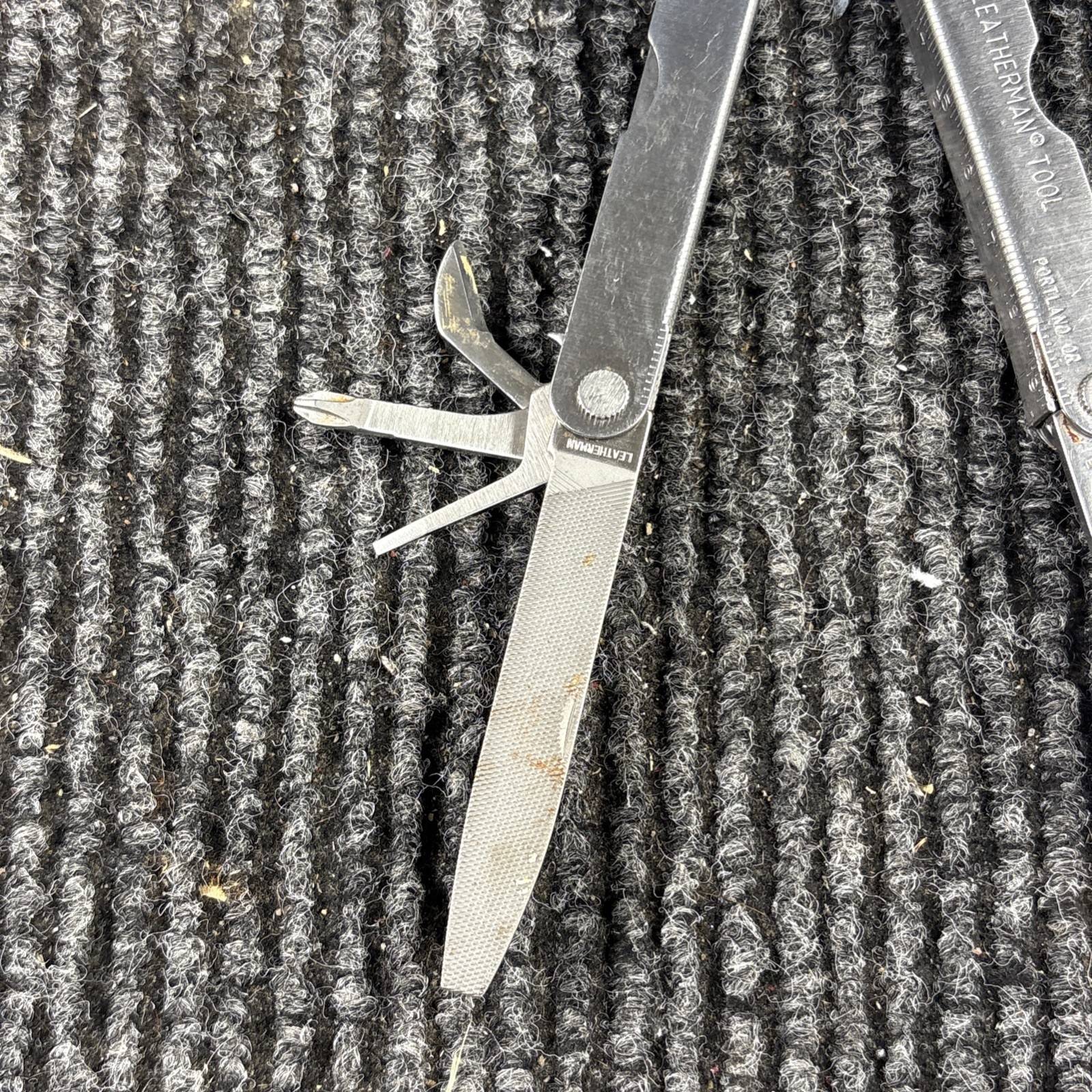Original Leatherman Tool US REG TM Multi-Tools Portland OR Vintage (091)