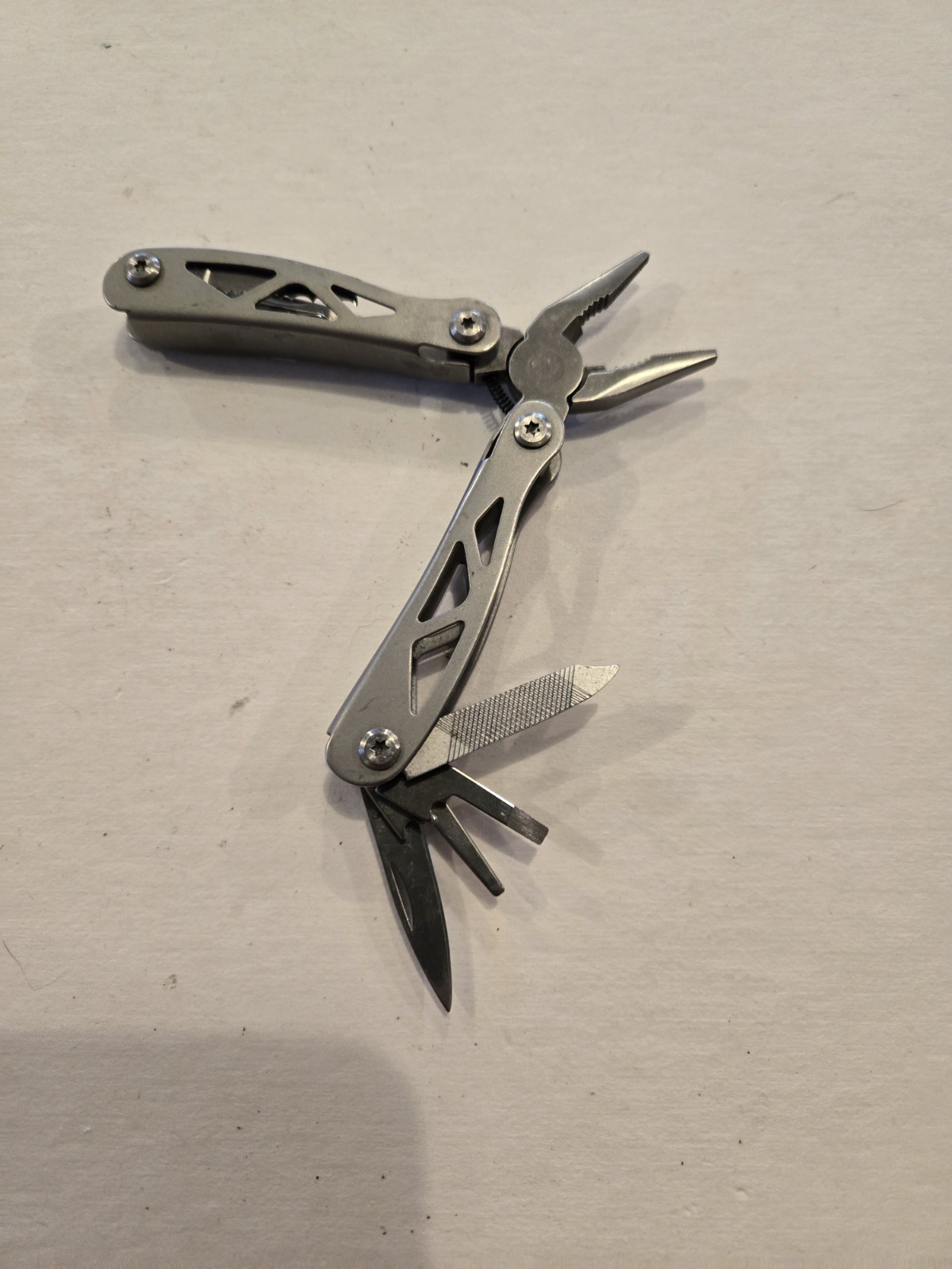 Unbranded Mini Multi Tool 10 In 1, Silver
