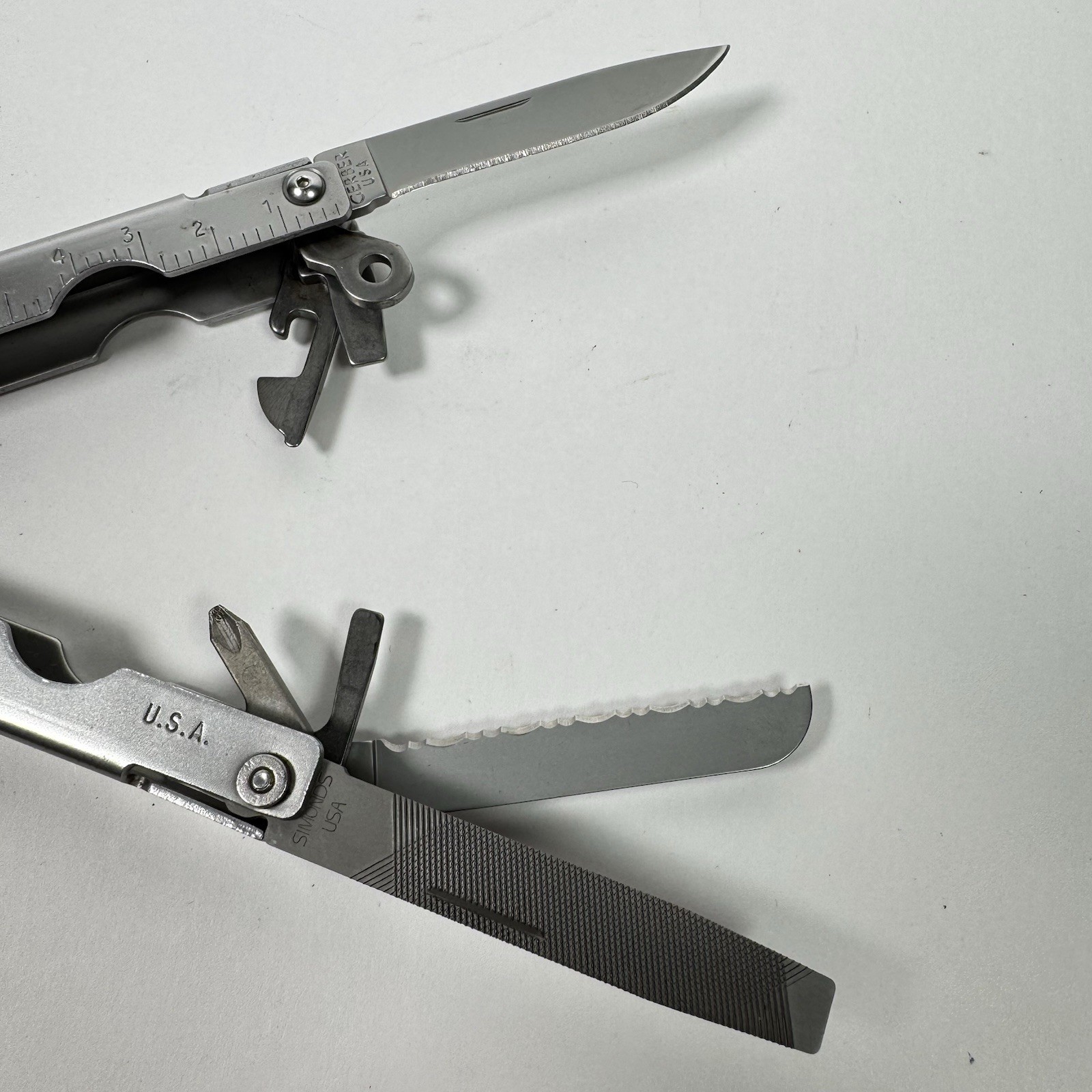 Gerber Multi Tool Patent 5142721/5142844 Nice USA Vtg