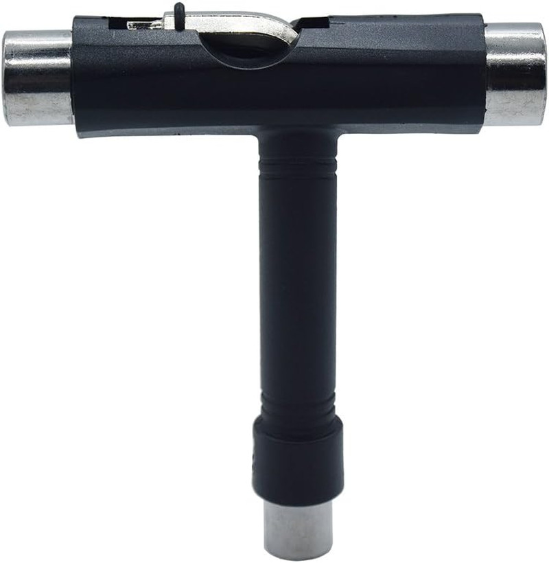 Black All-In-One Multifunctional Portable T-Tool&Y-Tool for Skateboard,All-In-On