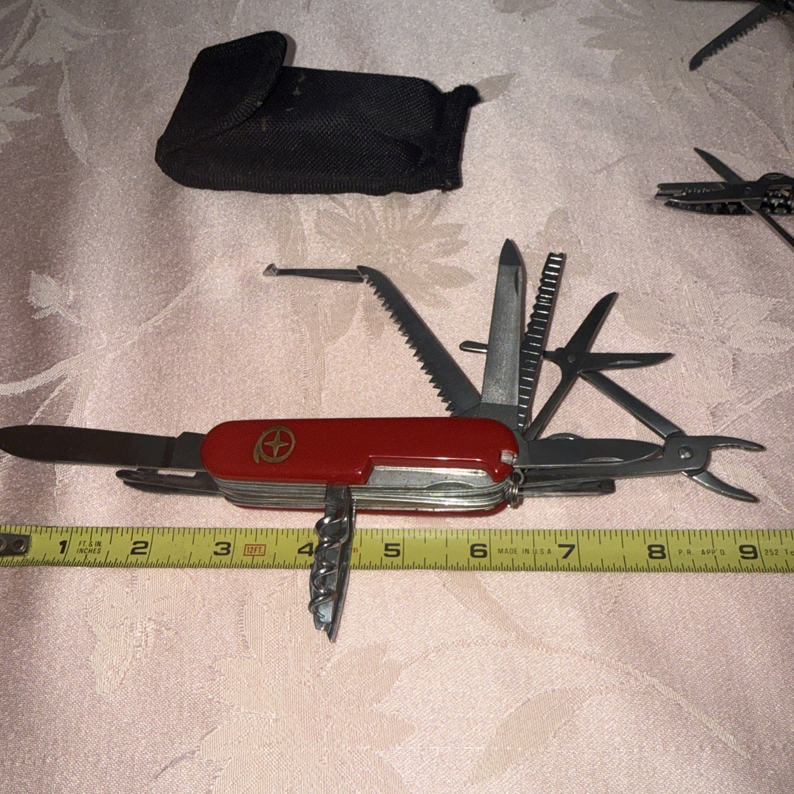 Lot 3 Portable Pocket Outdoor Camping Multi-Purpose Tool Knife Knife EUC