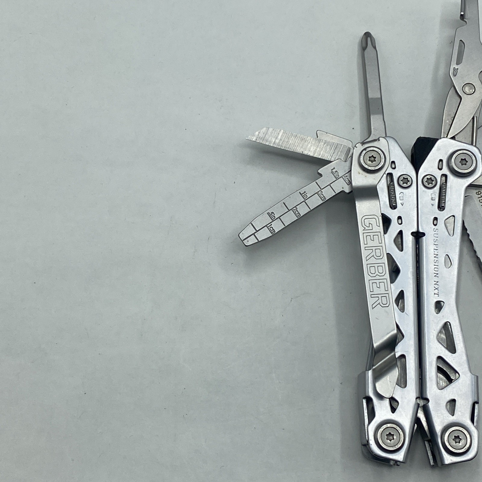 Gerber Suspension NXT & Paraframe I Knife Logo Combo – Silver