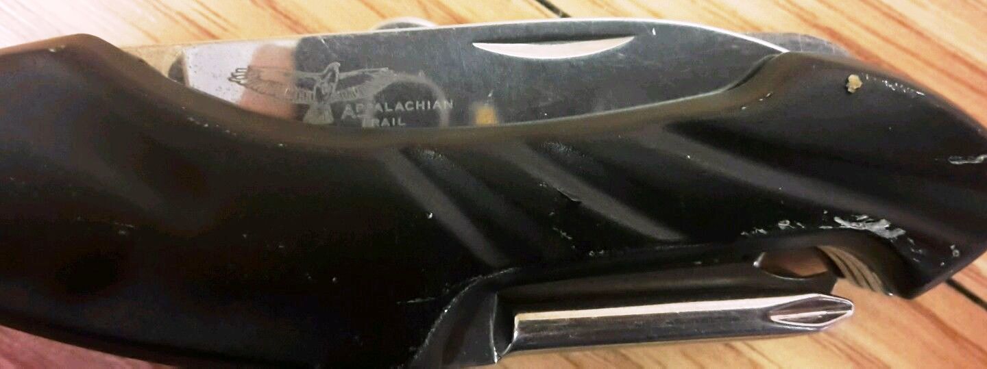 Appalachian Trail Multi Tool Stainless Steel 9-Function Folding Pocket Knife