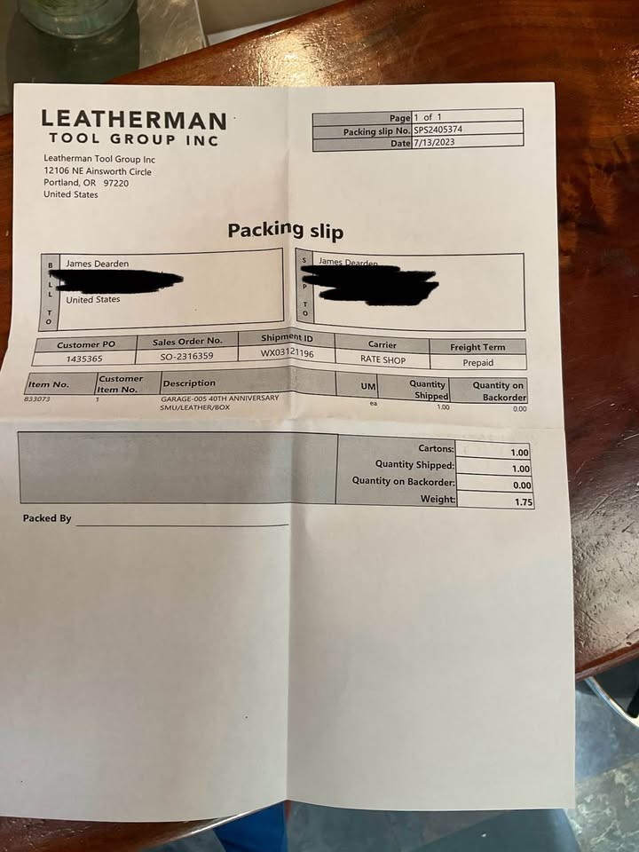 Leatherman Garage Batch 005 40th Anniversary WHITE MagnaCut – MINT CONDITION