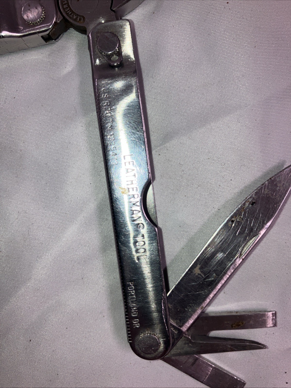 Leatherman Multitool Folding Tool Stainless Steel USA Marked 1325473