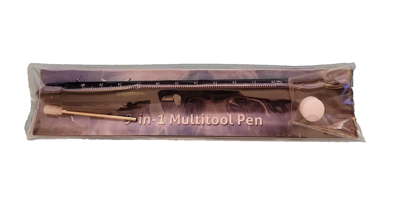 Multi Tool Pen – 9 in 1, LED Light, Screwdriver, Stylus, Ruler, Bottle Opener