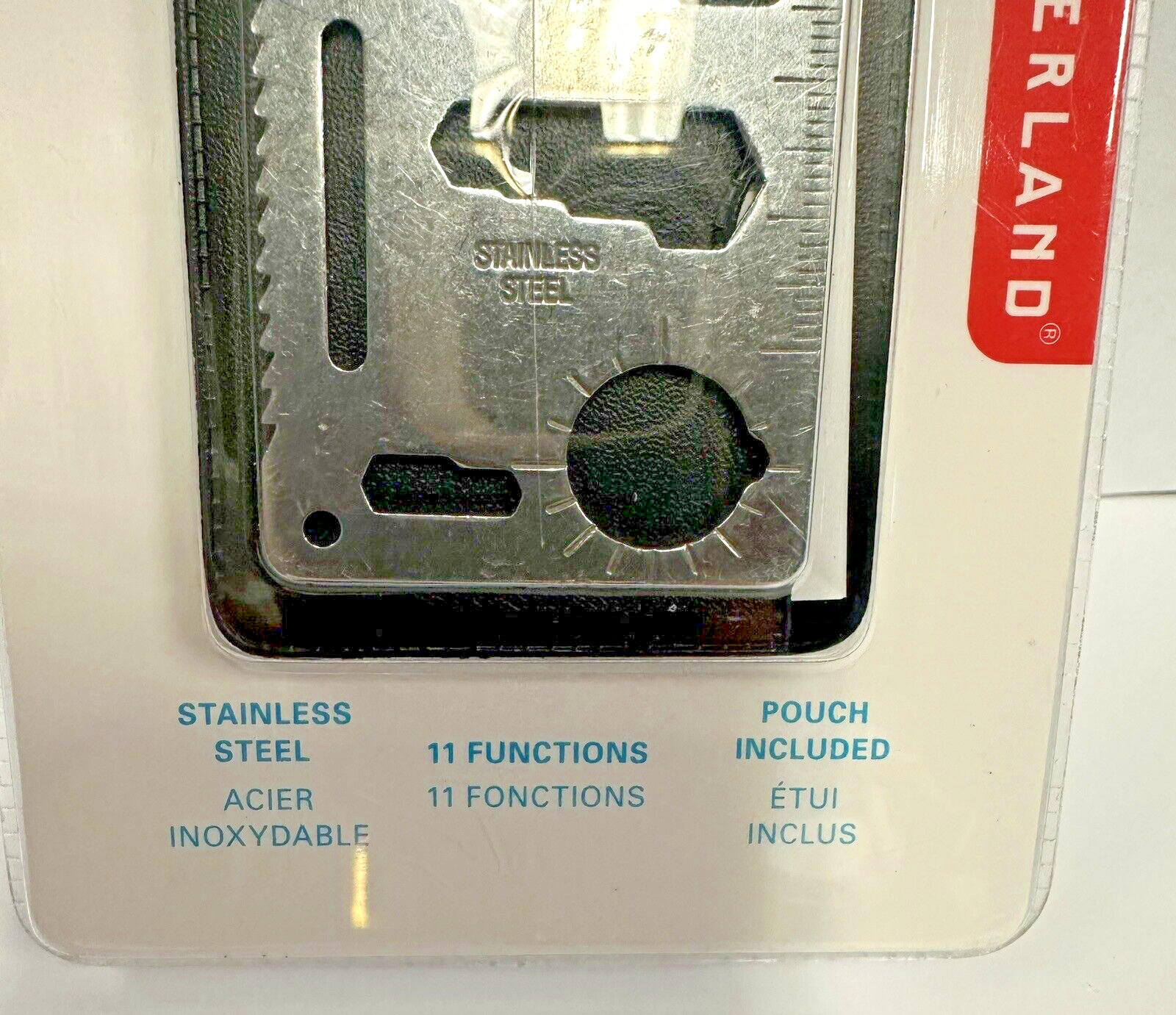 Kirkland Pocket Survival Tool 11 Function, with Storage Pouch
