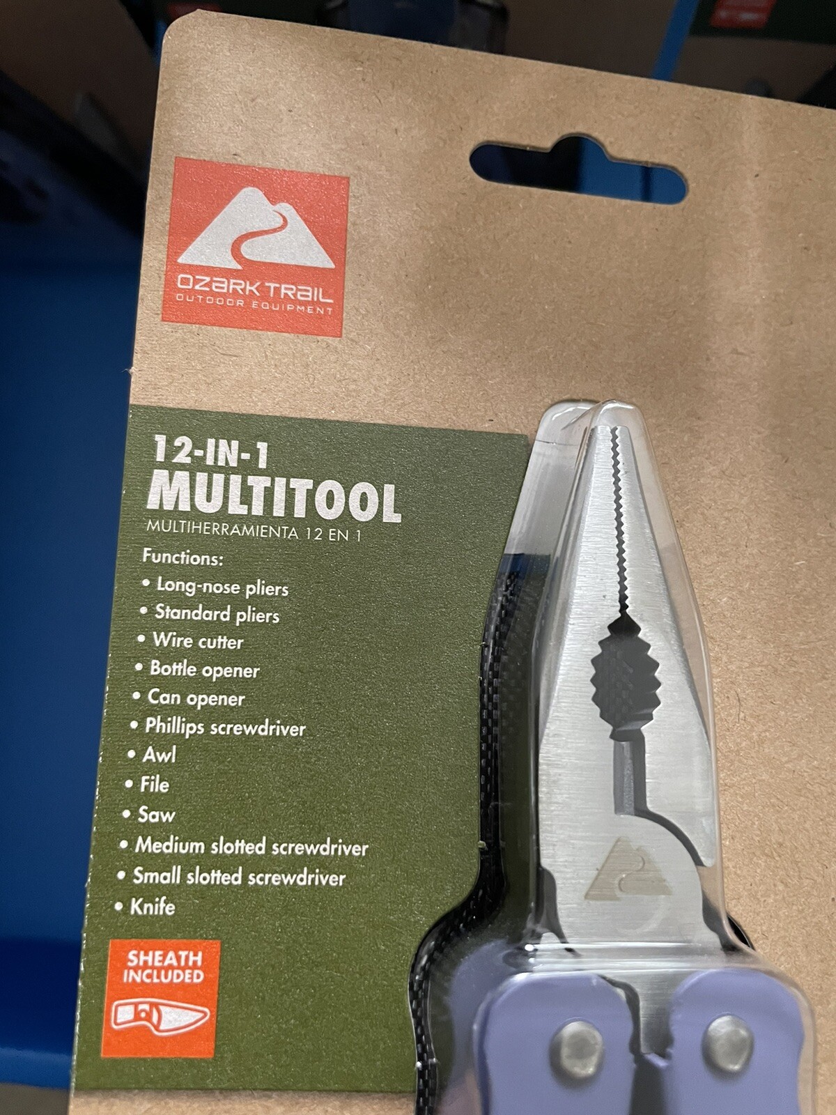 16X NEW Ozark Trail Outdoor Equipment 12-In-1 Multitool with Sheath Included