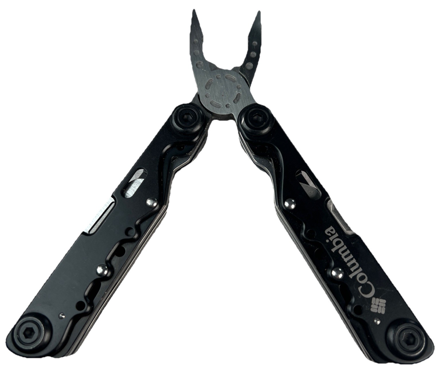 Columbia 9-Function Multi-Tool Black Silver-Tone EUC