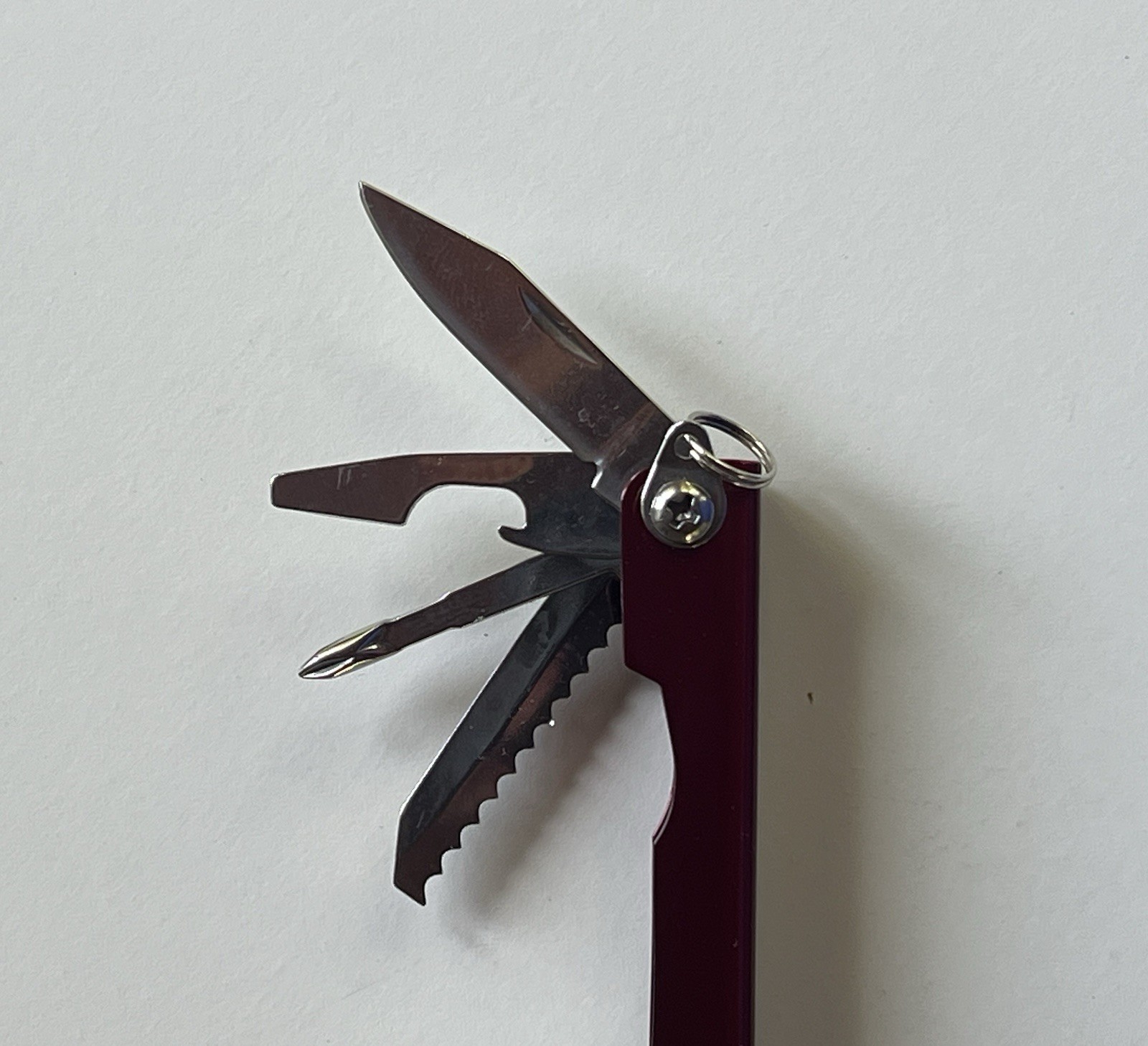 Keychain Multi-tool Unbranded Stainless Steel Knife, Screwdriver Lightweight