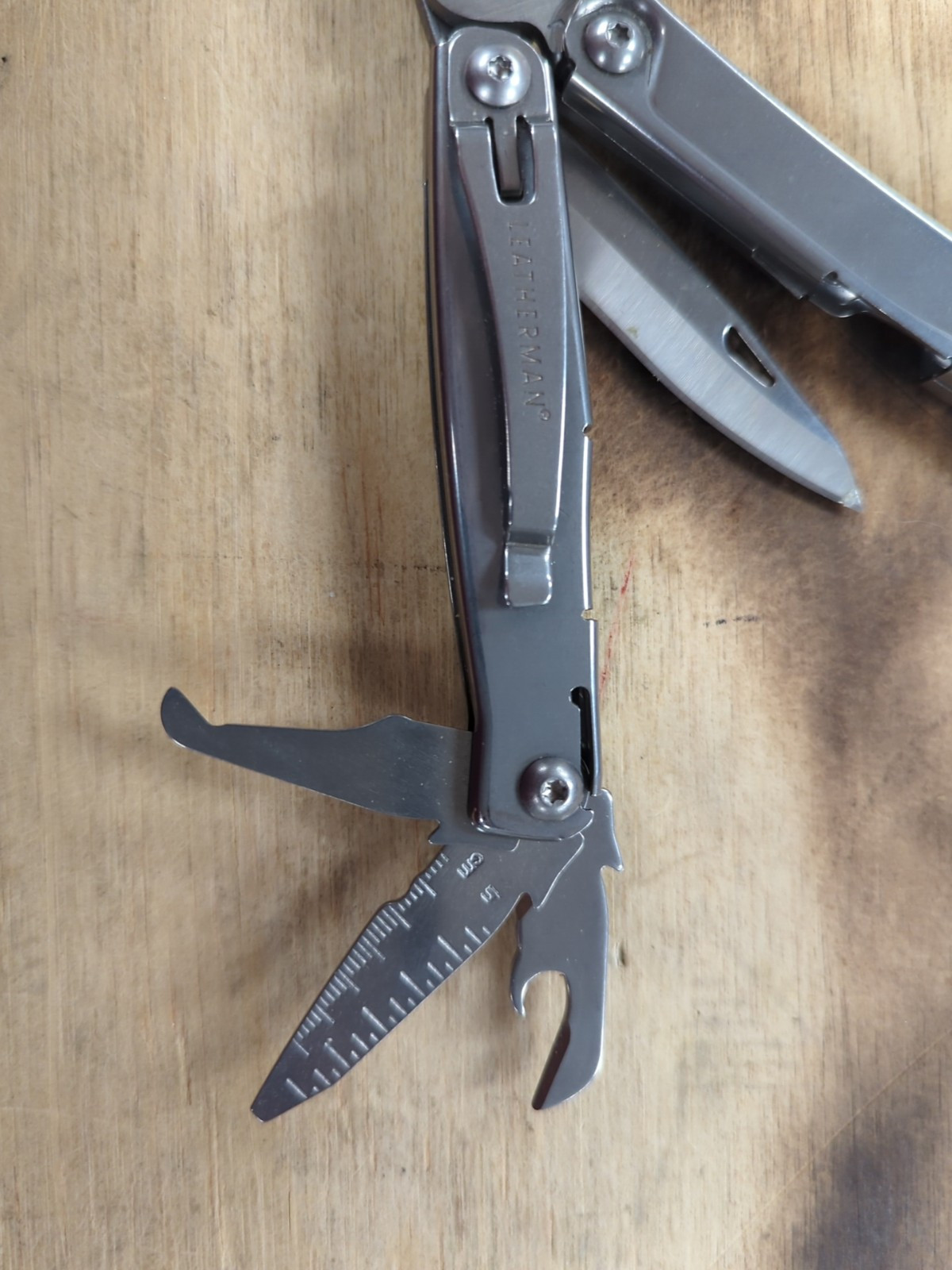 Leatherman Rev pocket clip multi-tool Used Lightly USA