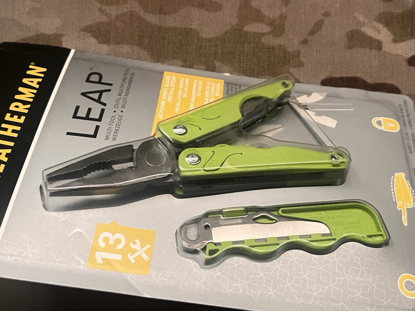 Leatherman Leap – Green – New in Pack – Collectibles, Retired.