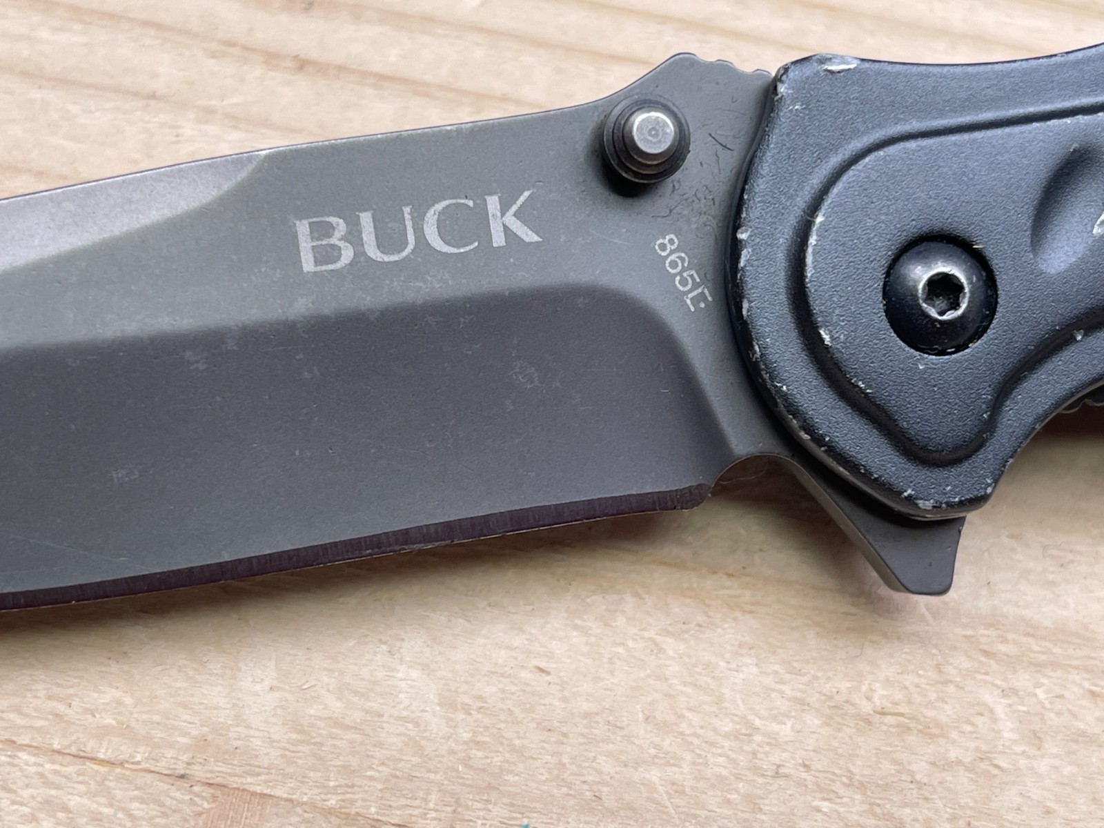 Buck Trigger 865 Liner Lock Folding Flipper Pocket Knife Aluminum – Discontinued