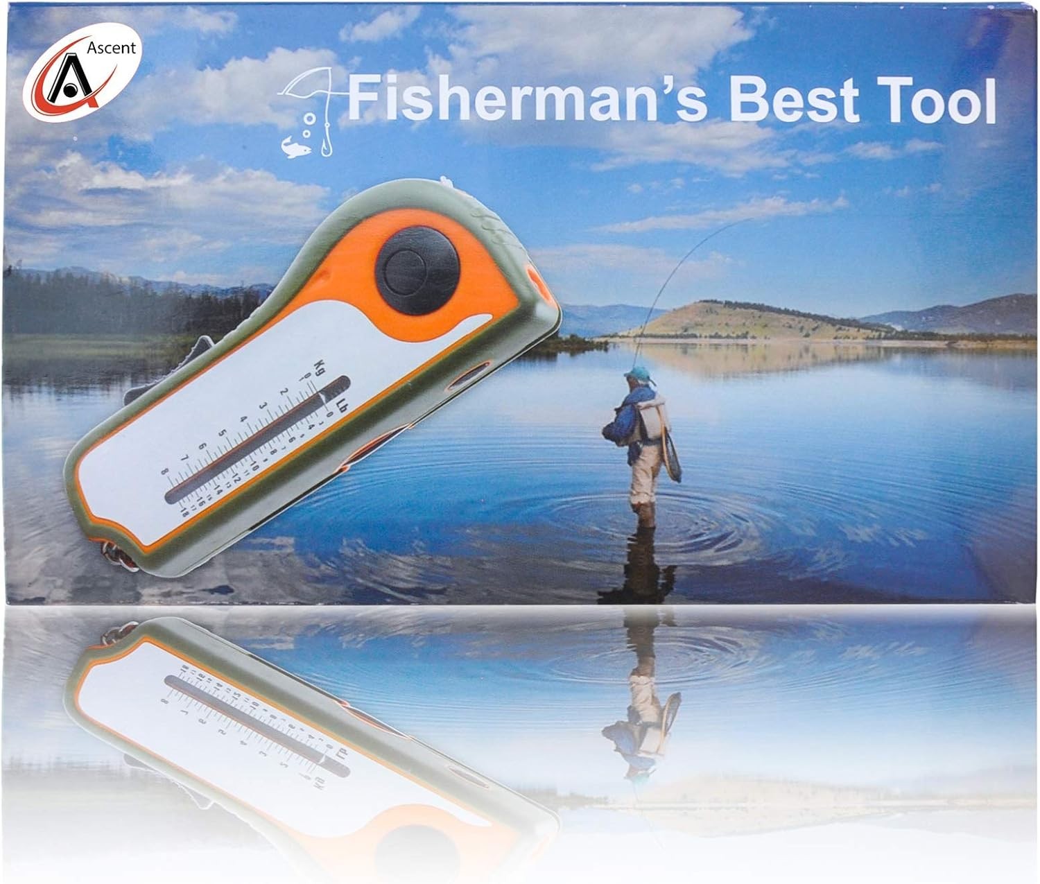 Fisherman Gift Tool Fishing Multitool – Hook Remover, Scale Scraper, Tape Measur