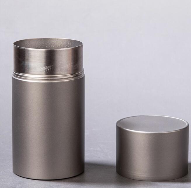 EDC Small Pure Titanium Sealed Can Tea Can Storage Bottle Tool 100/250ml