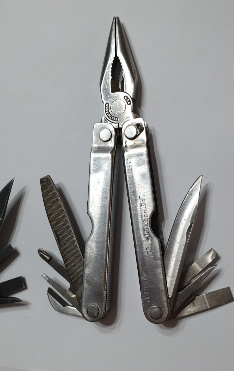 🔥🔥 Leatherman PST & PST Black Oxide BO Retired First Leatherman 2X Combo Rare