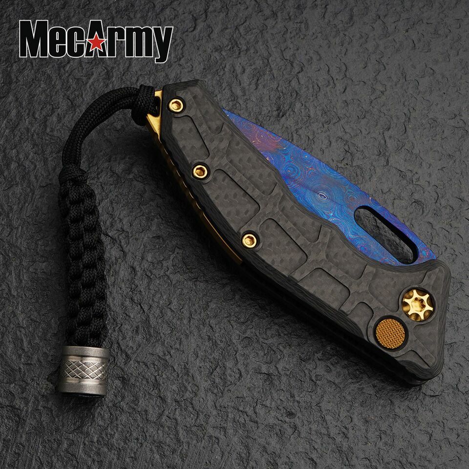 FFT-A Titanium Beads for EDC Gear, Knife, Flashlight, Woven Paracord,Mecarmy