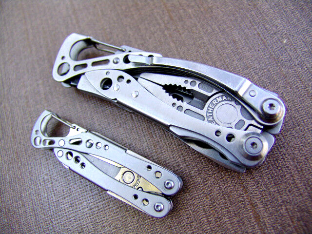 LEATHERMAN SKELETOOL–MULTI TOOL & RETIRED STYLE CS–EXCELLENT–LOT OF 2