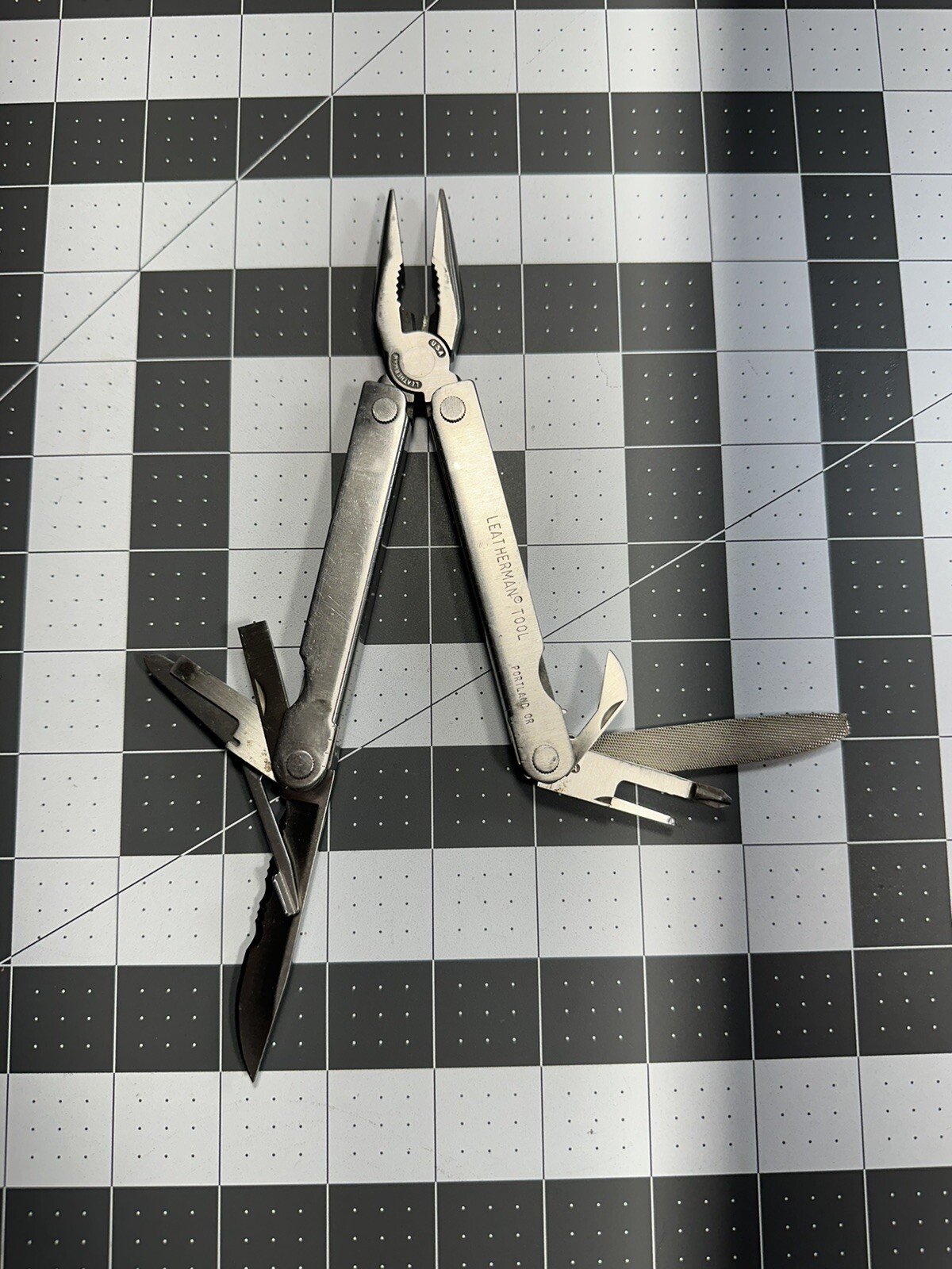 Original Leatherman PST POCKET SURVIVAL TOOL – Vintage Date Code 1997 – 4728