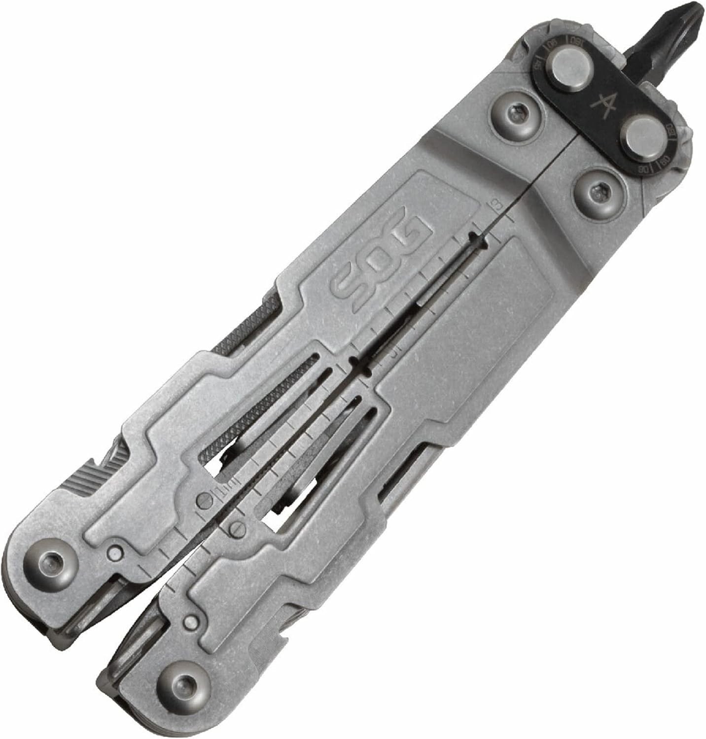 Versatile PowerAccess One-Handed Multi-Tool with Magnetic Hex Bit – 18 Features