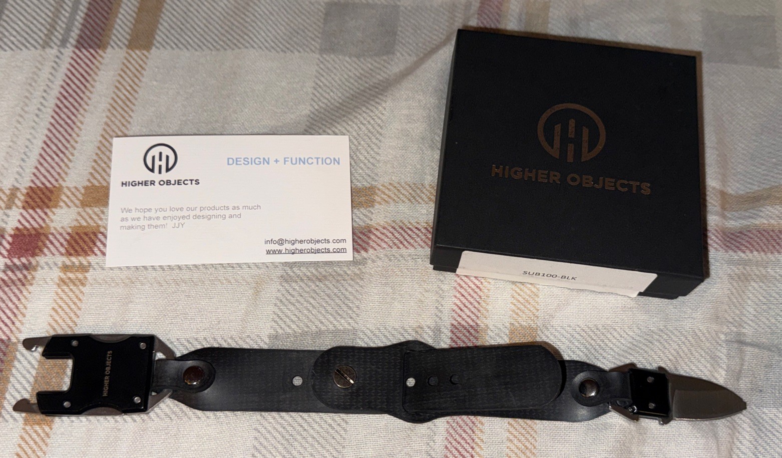 Higher Objects Sawyer Adjustable Utility Bracelet. New. EDC. Knife. Multi-Tool.
