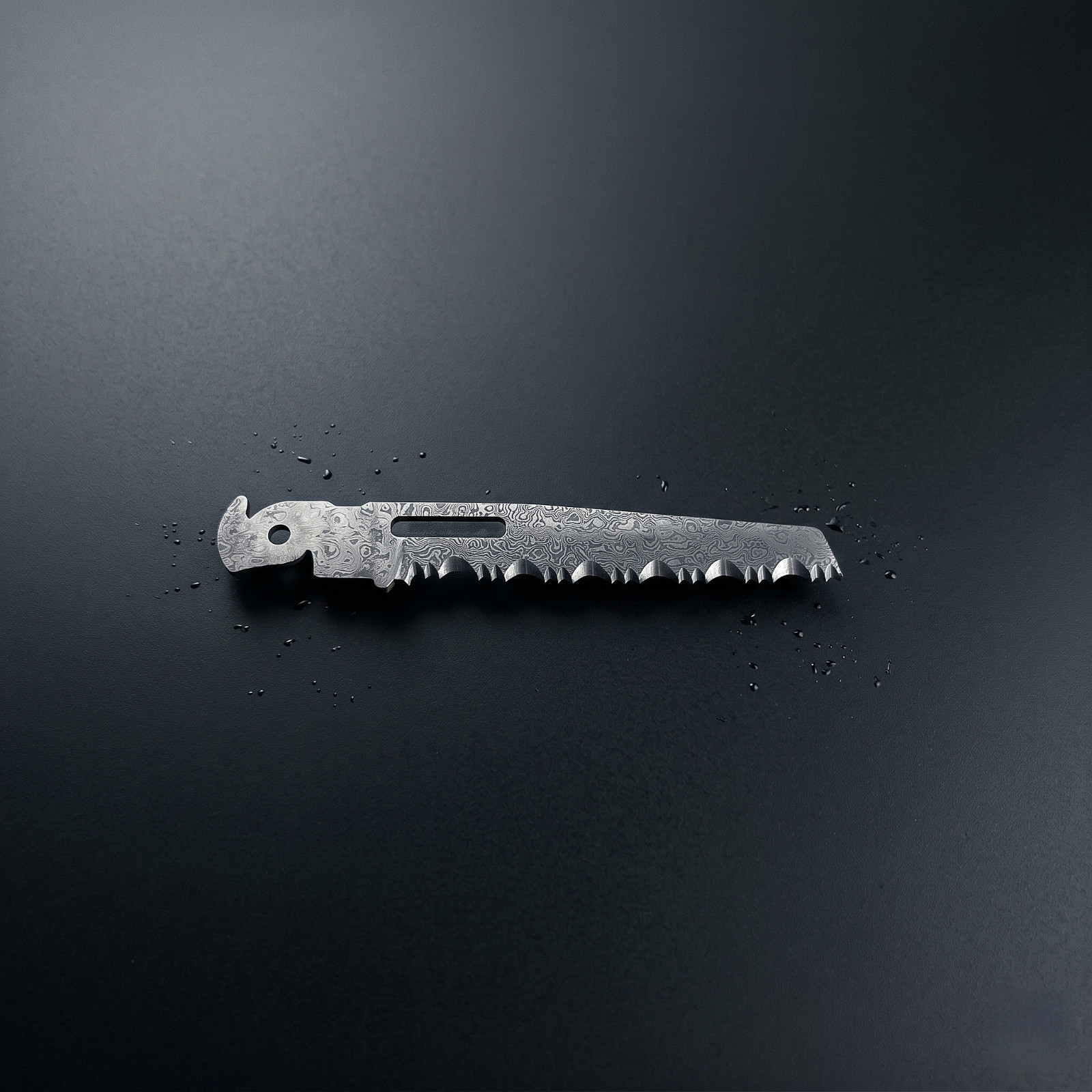 VG10 Damascus Replacement Blade for Leatherman FREE P2/P4/ARC – 60+ HRC