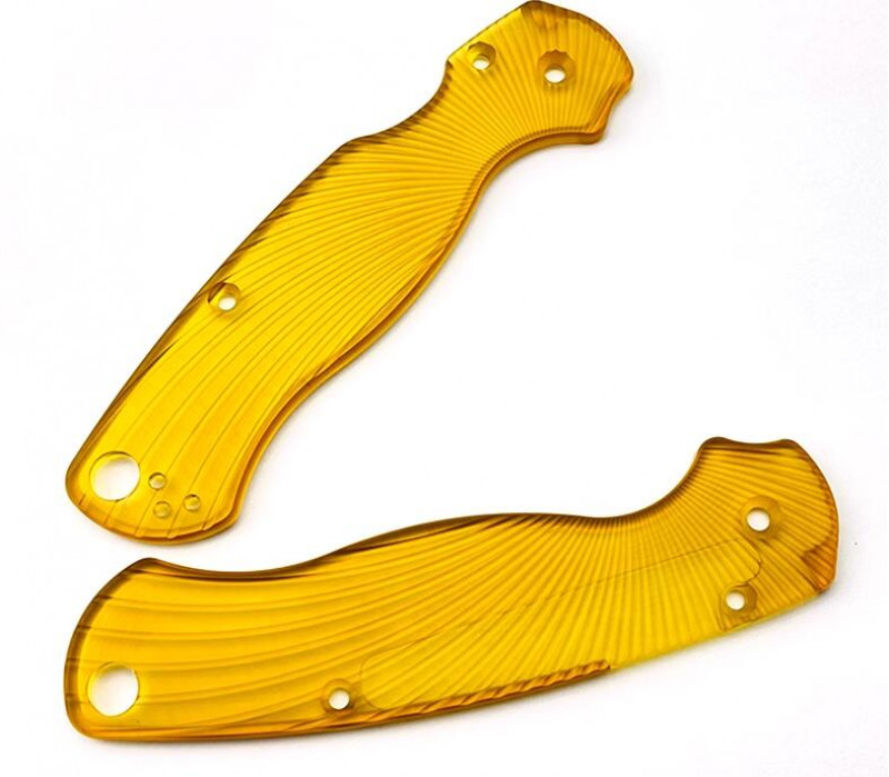 1 Pair PEI Handle Scales for Spyderco C81 Paramilitary 2 C81 Para2 PM2 New