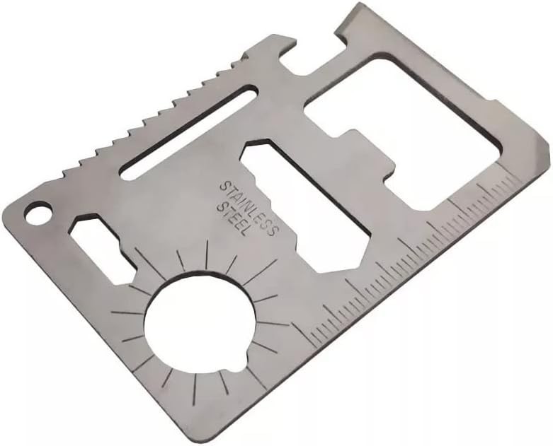 Ultimate 11-in-1 Survival Tool: Pocket-Sized Multi-Tool for Outdoor Adventures