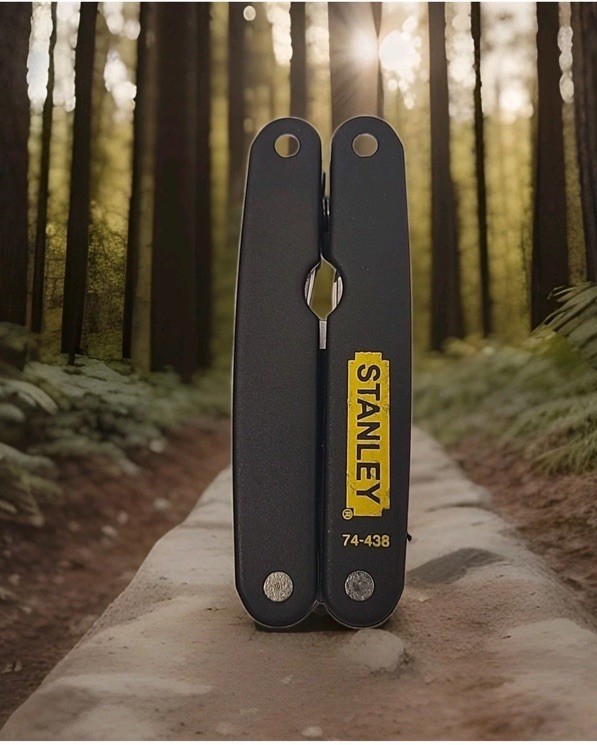 Stanley 74-438 Folding Shears/Multi Tool w/Case Scissors Snips Gardening Utility
