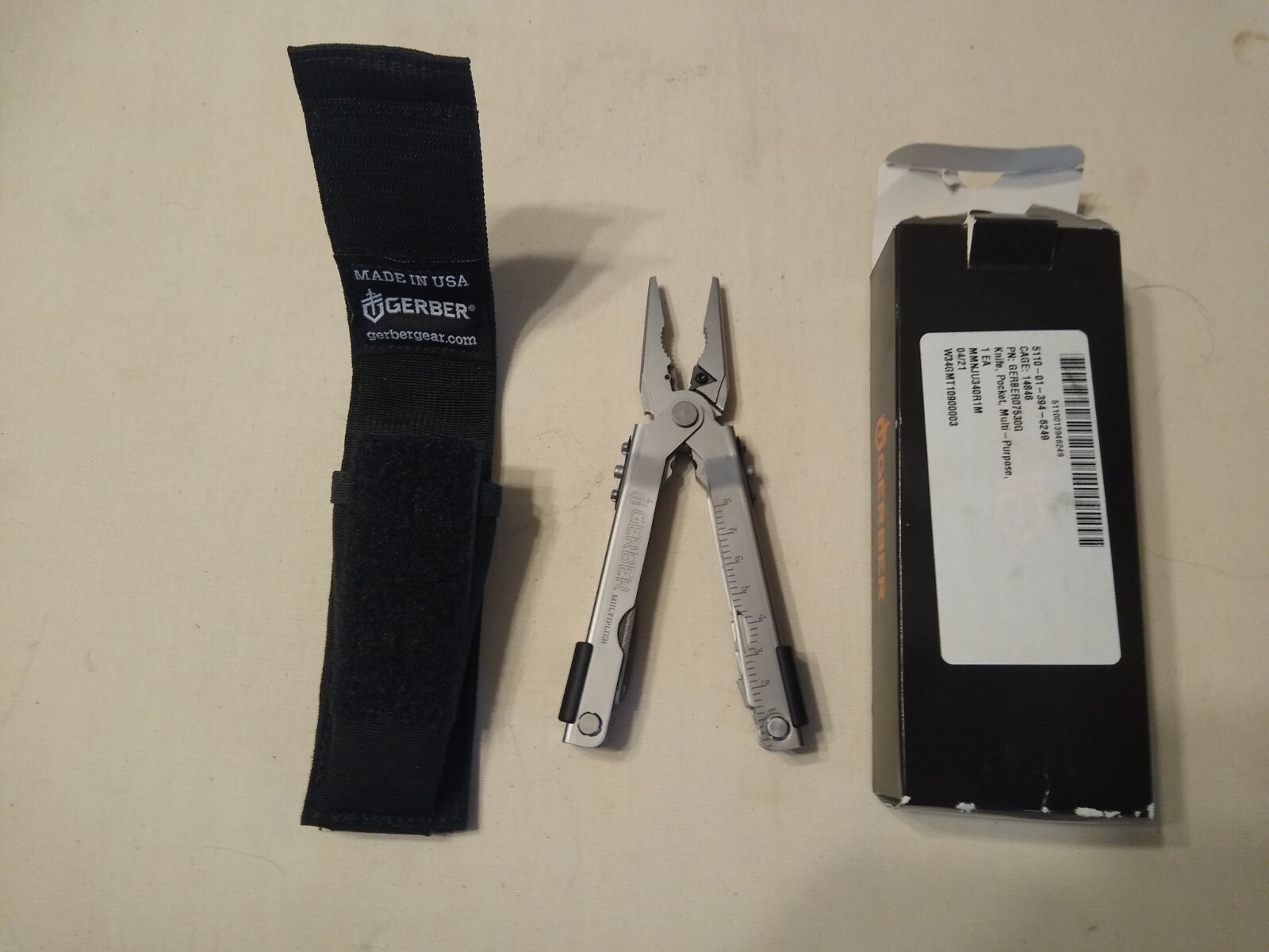 Gerber Multi Tool US Military MP600 Needle Nose Stainless GERBER07530G