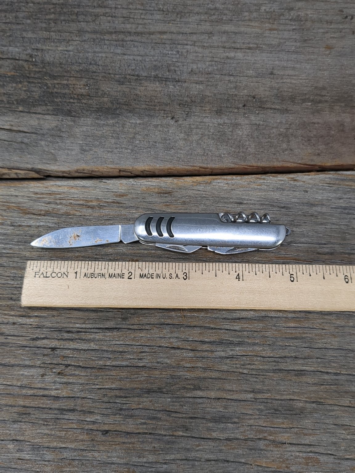 Multi-Tool Pocket Knife Stainless Steel 1.5oz SAKRATIE INCORPORATED