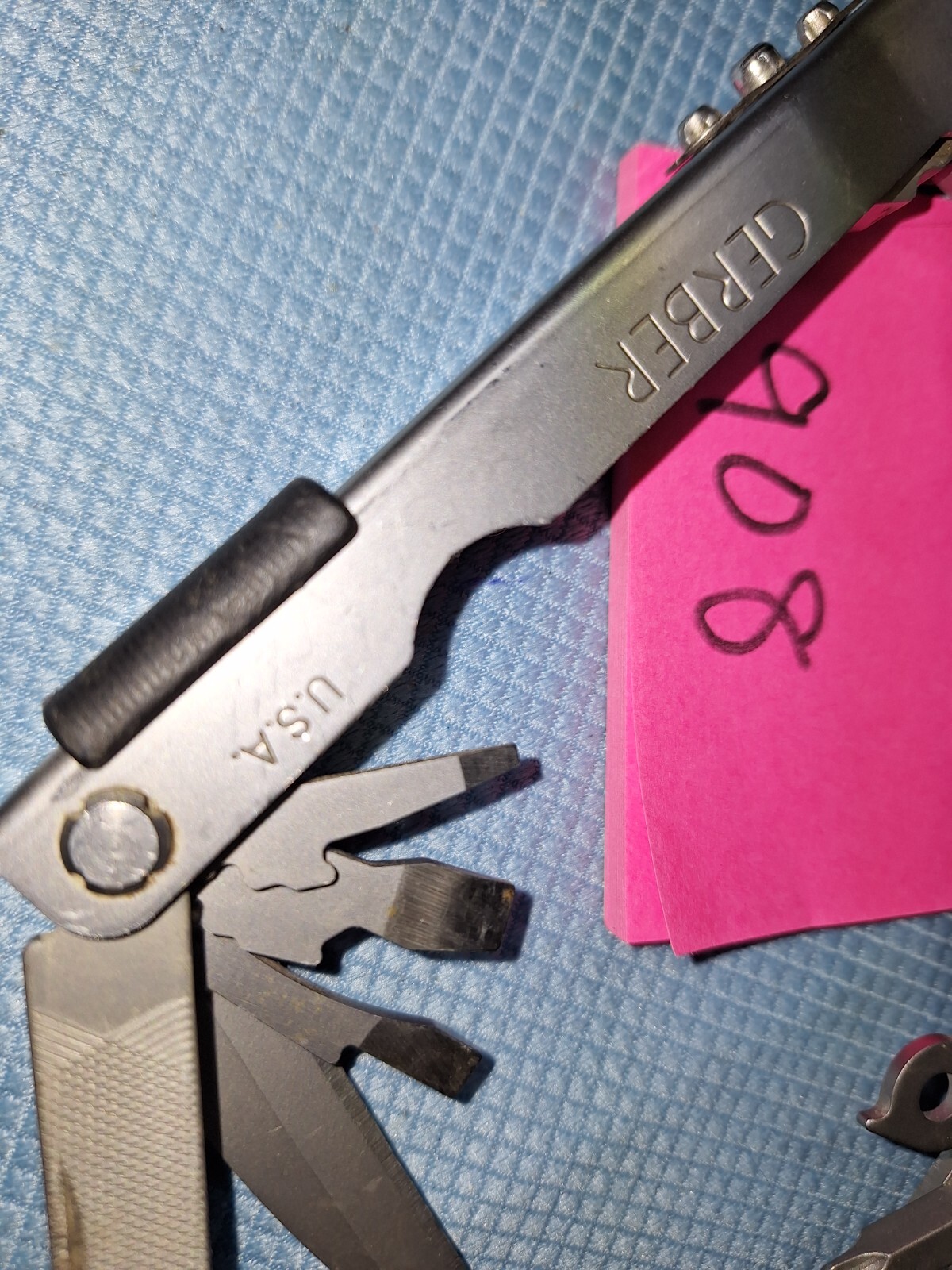 1 SILVER GERBER 600 U.S.A. Multi Tool NICE lot 908