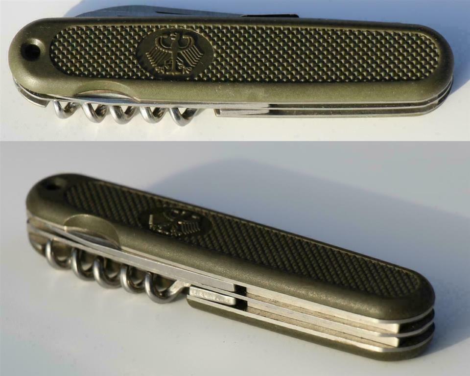 original Bundeswehr Messer BW Taschenmesser alte Art autdoormesser gebr. army
