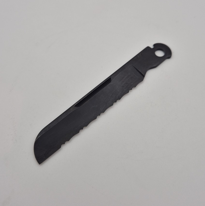 Leatherman Rebar – Black 420HC Serrated Knife – New Genuine Replacement Mod Part