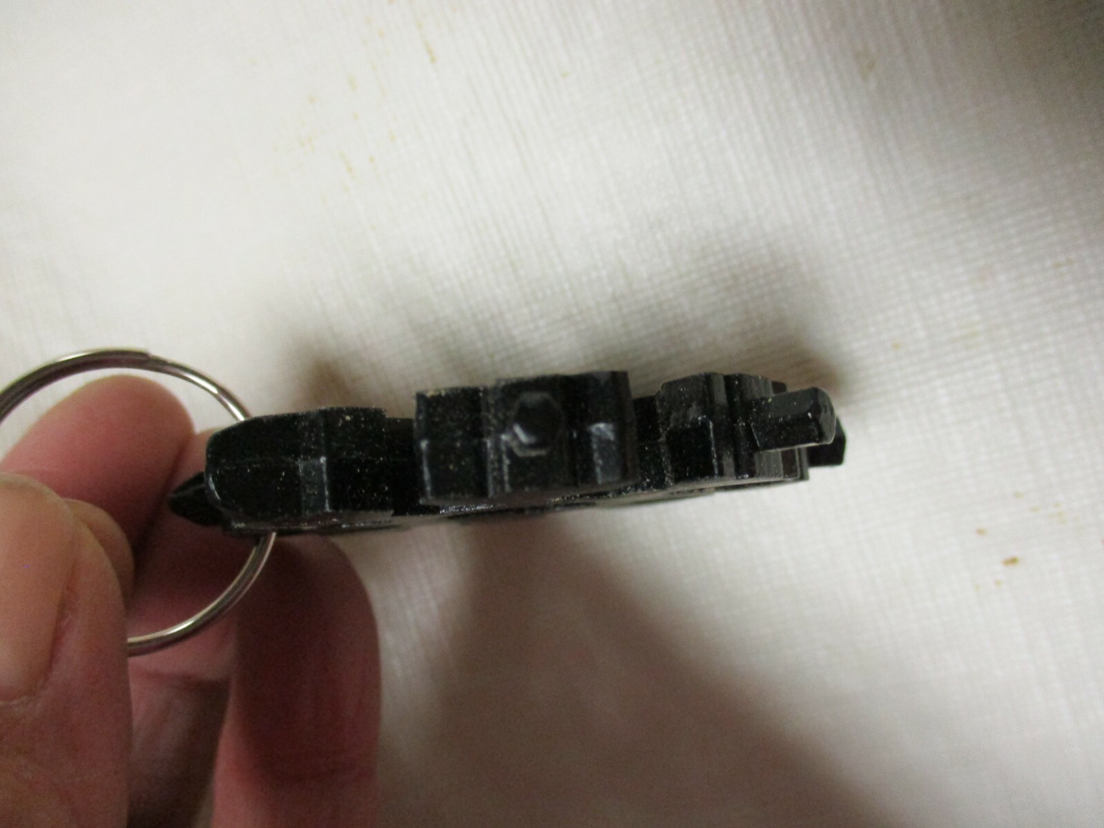 Black Metal Tool MultiTool Portable Snowflake Shape Key Chain Screwdriver