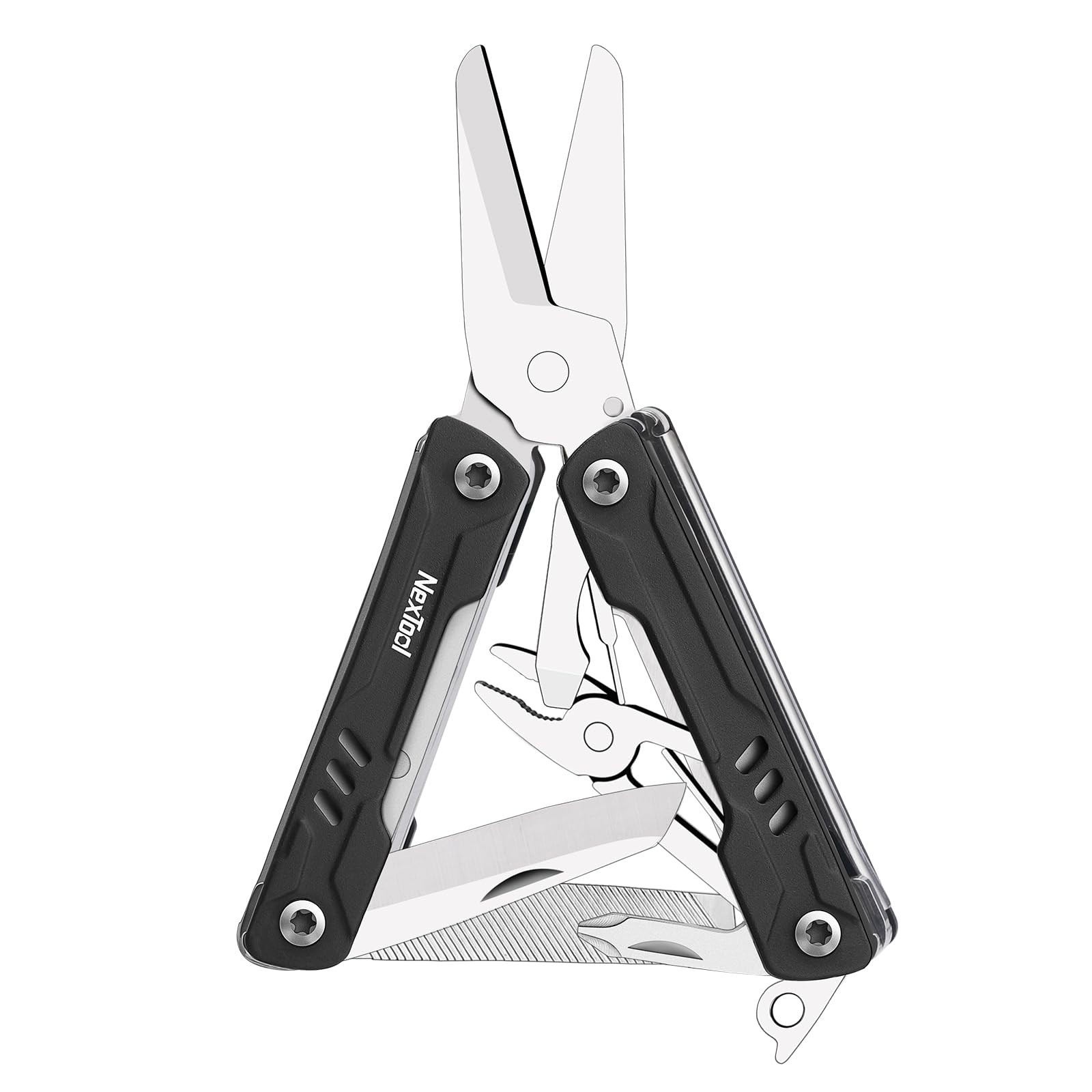NexTool Keychain Multitool, Mini Sailor Scissors, 10 in 1 Mini Multitool with…