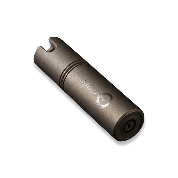 Civivi Key Bit Container Bronze One Piece 6AL4V Titanium Construction C200482