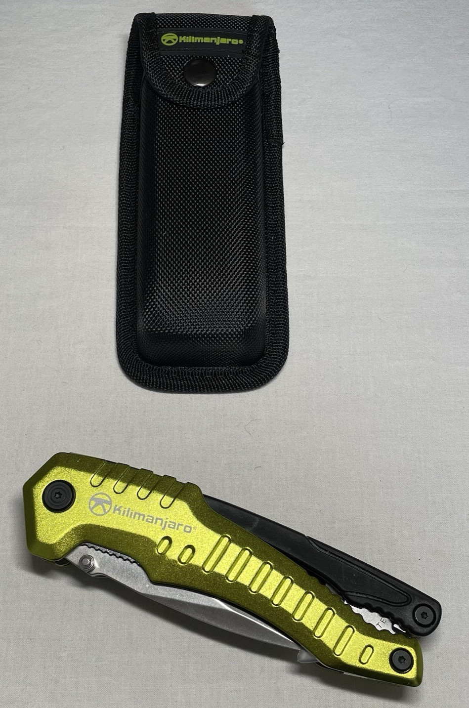 Kilimanjaro Magnus Multitool Set Knife Saw Pliers w/ OEM Pouch