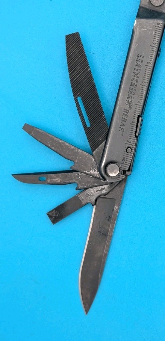 Leatherman Rebar Multi-Tool! BLACK OXIDE! WITH SHEATH!