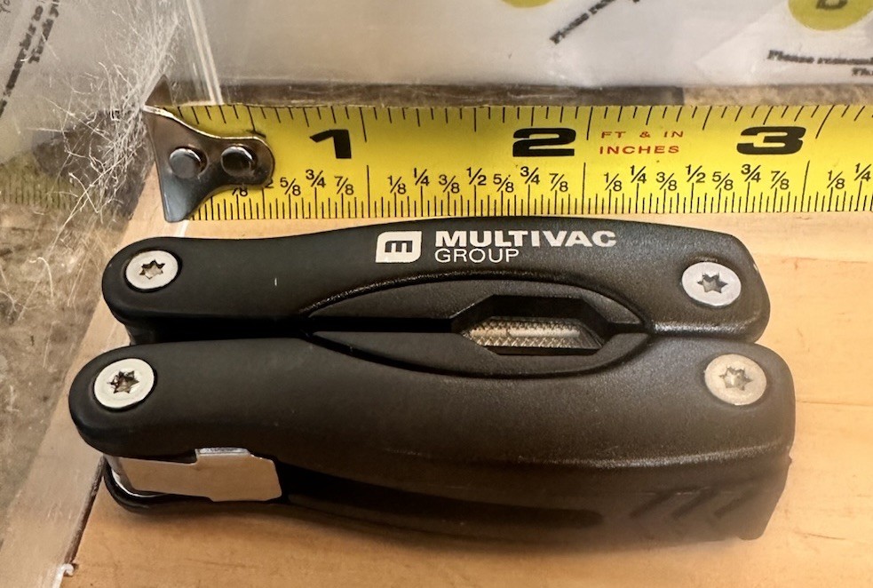 “Multivac Group” Branded 11 in 1 Tool 2.75” Closed