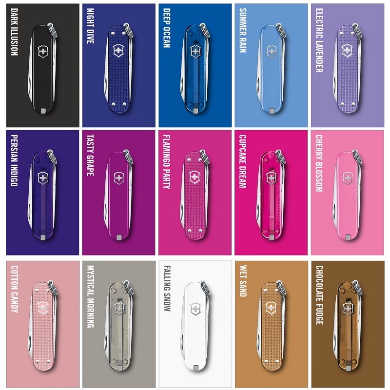 Victorinox Classic SD Multi-Tool Knife 10 Colors Keychain Gift Travel EDC